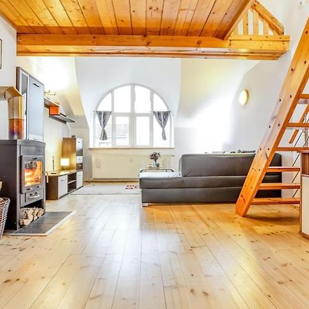 Utulny A Prostorny Podkrovni Byt S Krbovymi Kamny Ceske Budejovice Exterior foto